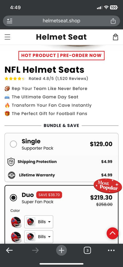 HELMETSEAT™